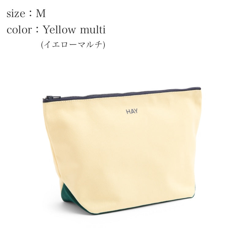 HAY MULTI POUCH M Yellow 正面