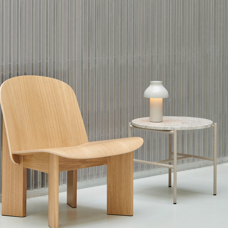HAY REBAR SIDE TABLE Grey Marble×Grey