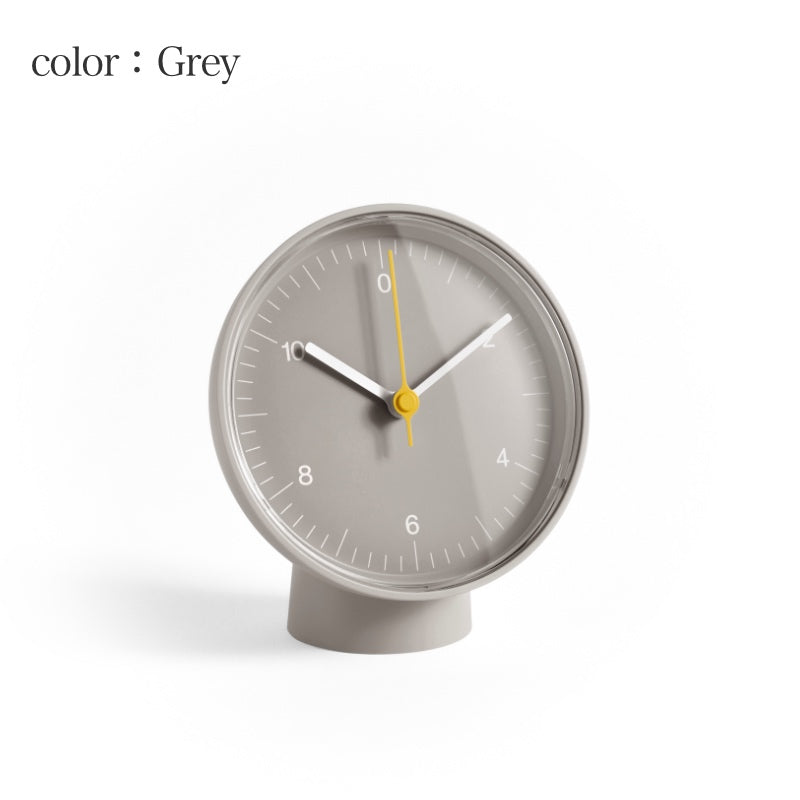 HAY TABLE CLOCK Grey 正面
