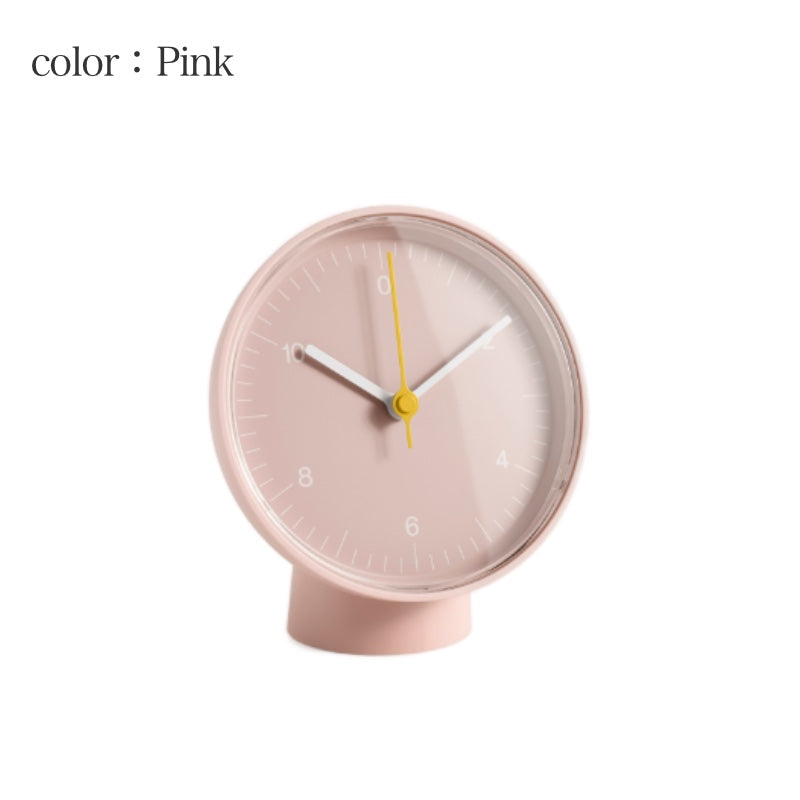 HAY TABLE CLOCK Pink 正面