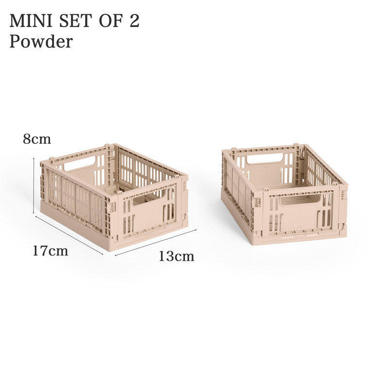 【10%OFFキャンペーン】 HAY COLOUR CRATE MINI SET OF ２(2個セット)
