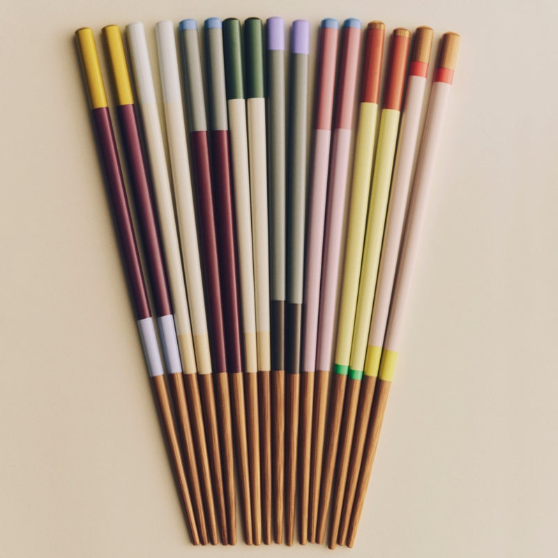 HAY COLOUR STICKS SET OF 4 カラフルな箸4膳セット