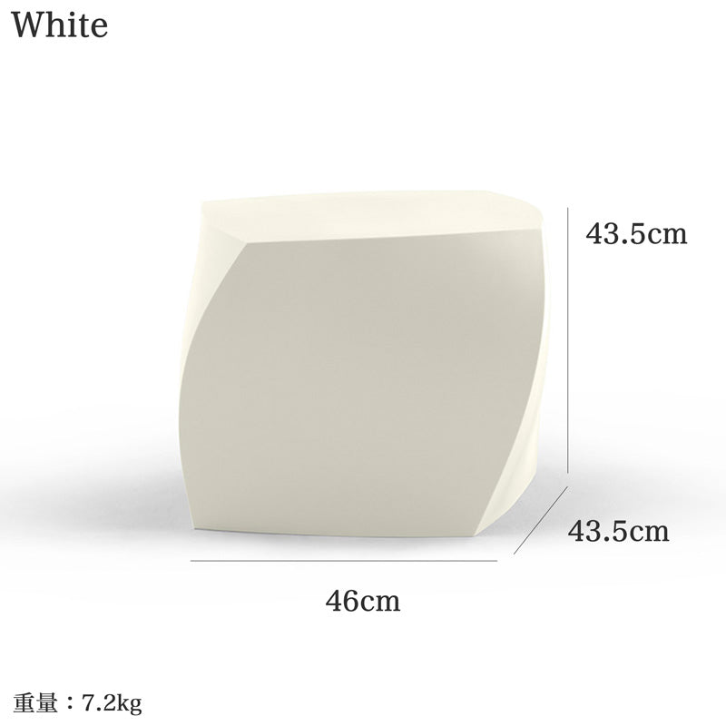 【取寄せ品】 Heller ゲーリー スツール Gehry Left Twist Cube