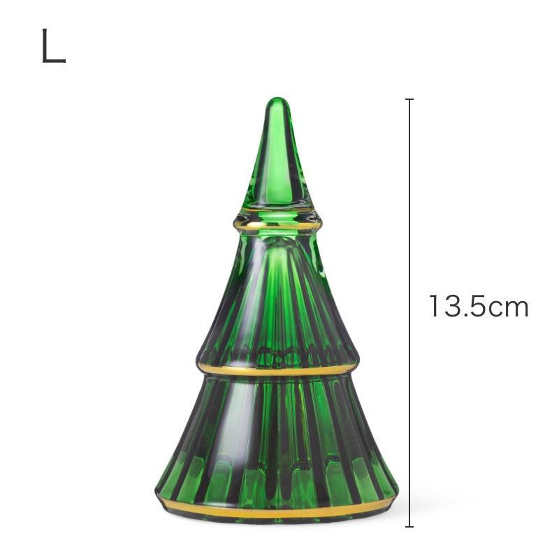 ホルムガード クリスマスツリー L グリーン/ゴールド 高さ13.5cm