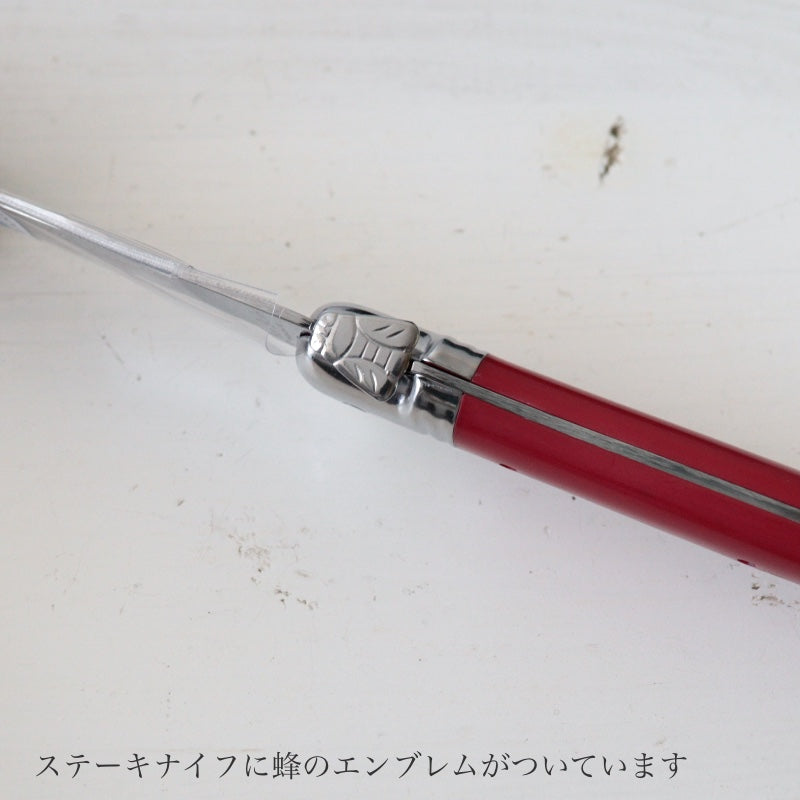 ジャンデュボ ライヨール カトラリー6本 ギフトボックスセット パリスレッド＋パリスブルー