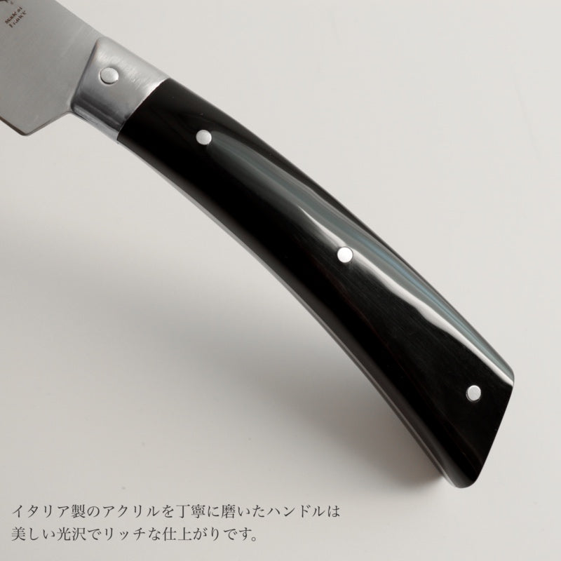 美しいハンドルのステーキナイフジャンデュボ ステーキナイフ ビストロノミー ブラック
