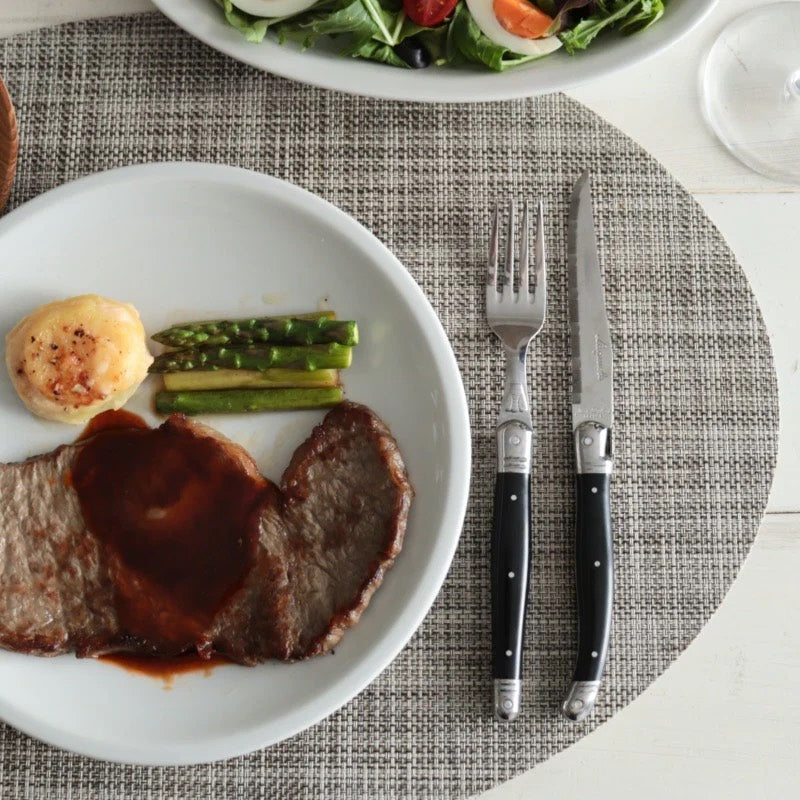 ジャンデュボ ライヨール カトラリー6本 ギフトボックスセット ブラック