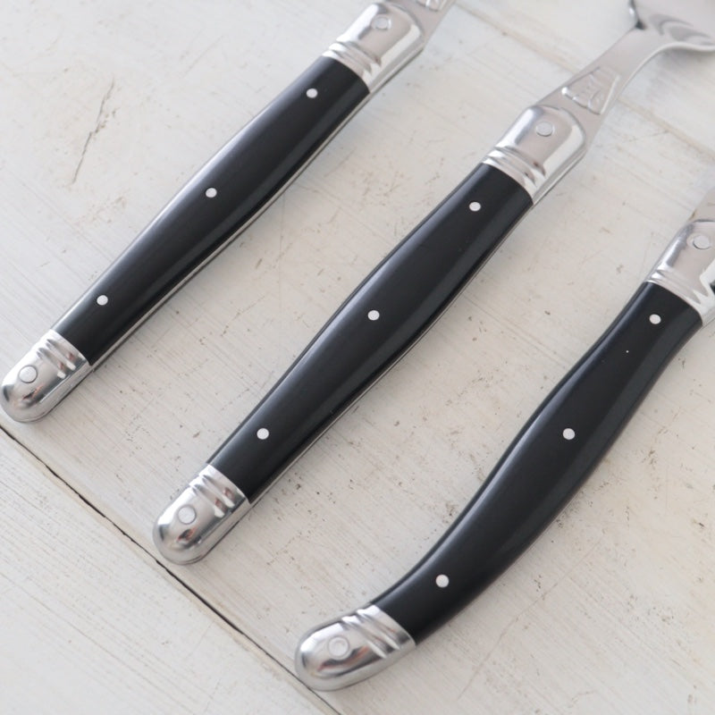 ジャンデュボ ライヨール カトラリー6本 ギフトボックスセット ブラック