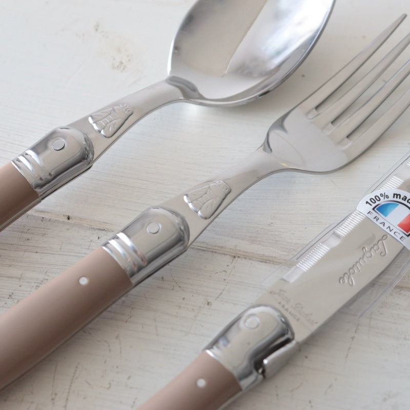 ジャンデュボ ライヨール カトラリー6本 ギフトボックスセット カフェオレ