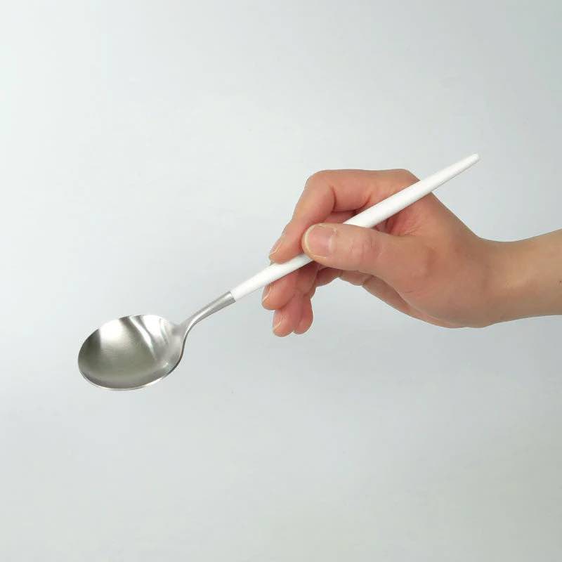 【訳あり品 30%OFF】 クチポール GOA ホワイトシルバー テーブルスプーン