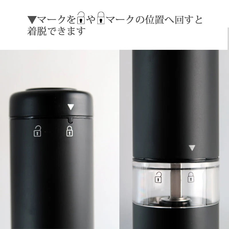 【訳あり品 50%OFF】 Russell Hobs ラッセルホブス 電動ミル ソルト＆ペッパー ミニ ブラック (コピー)