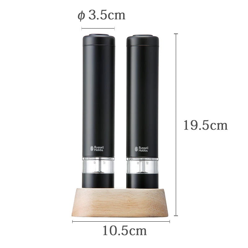 【訳あり品 50%OFF】 Russell Hobs ラッセルホブス 電動ミル ソルト＆ペッパー ミニ ブラック (コピー)