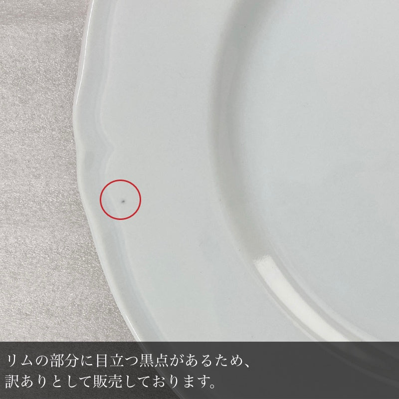 【訳あり品 40%OFF】 サタルニア プラガ ディナープレート 26cm