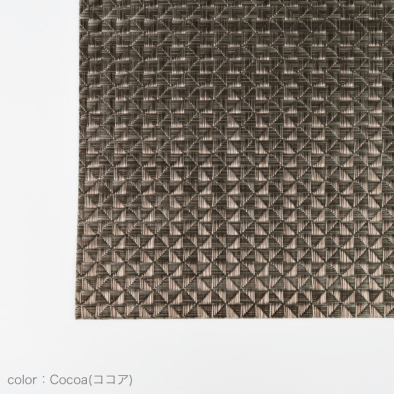 チルウィッチ Origami レクタングル Cocoaの幾何学模様アップ