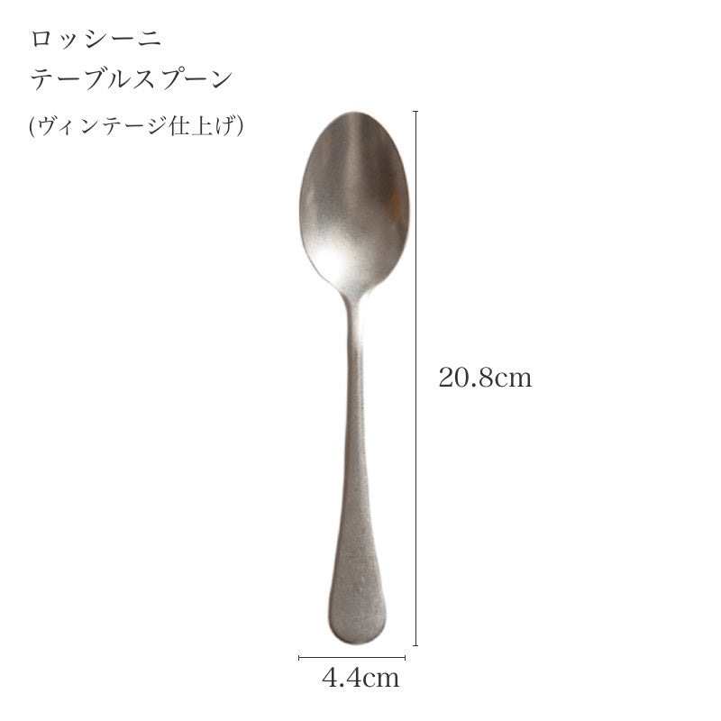 ピカード＆ヴィールプッツ ロッシーニ ヴィンテージ テーブルスプーンのサイズ詳細