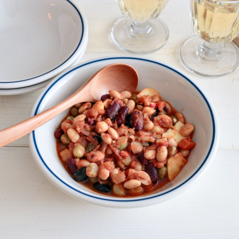 サタルニア チボリ ブルーライン ボウル ラージ