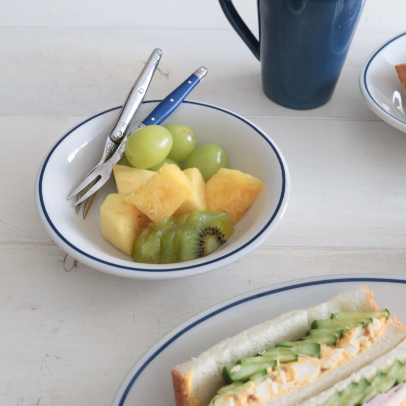 サタルニア チボリ ブルーライン ボウル ミディアム