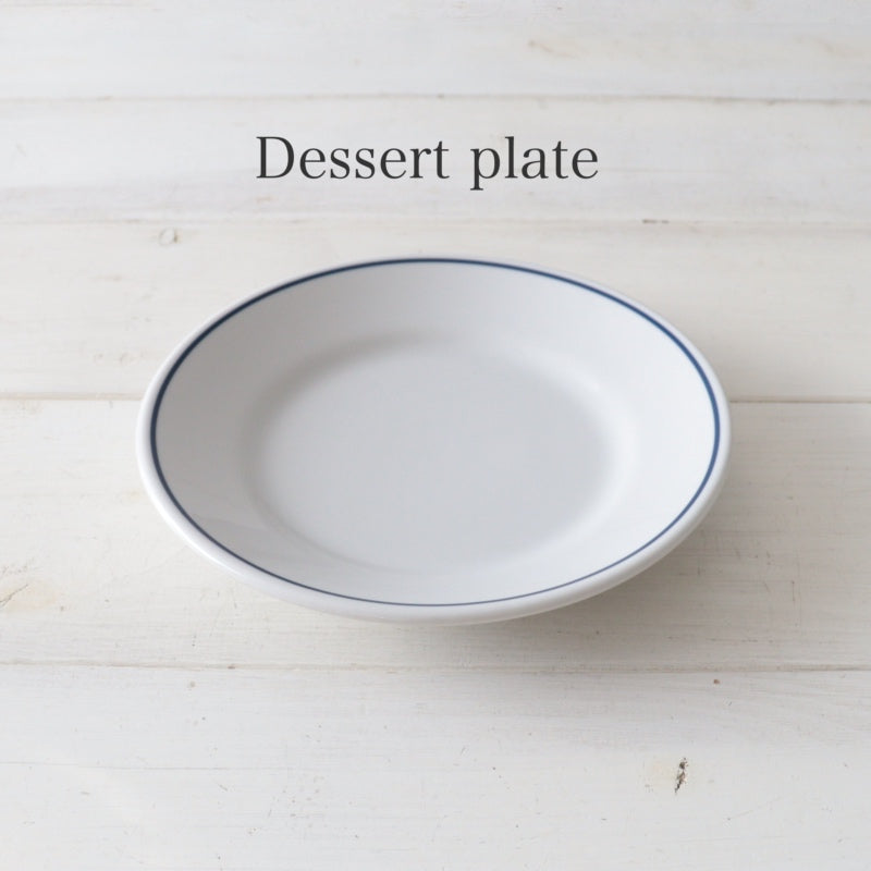 サタルニア チボリ ブルーライン デザートプレート 20cm