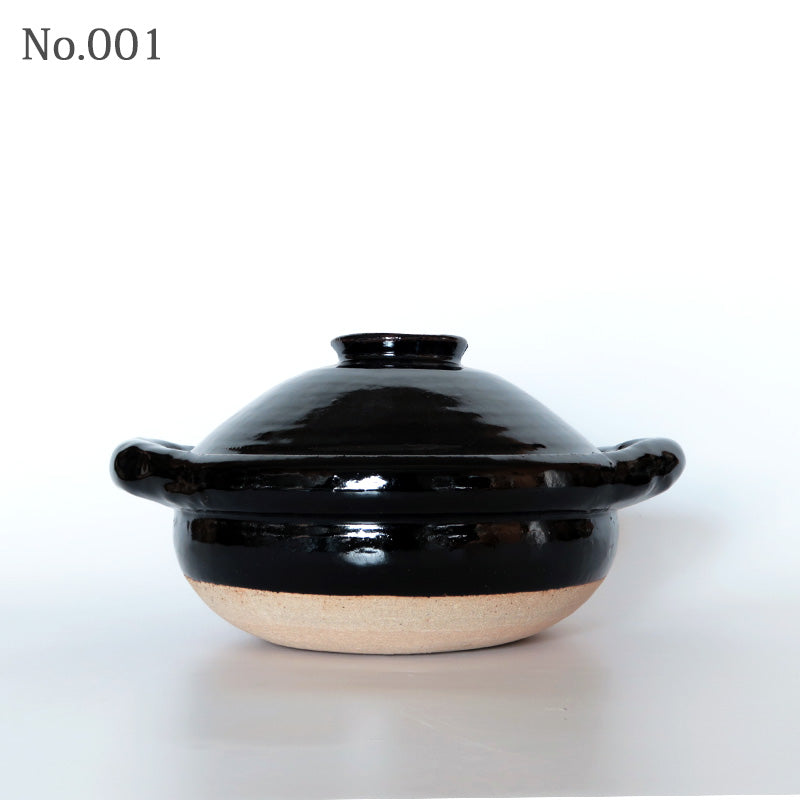 【個別販売】 東屋 布袋鍋 九寸 黒飴 No.001