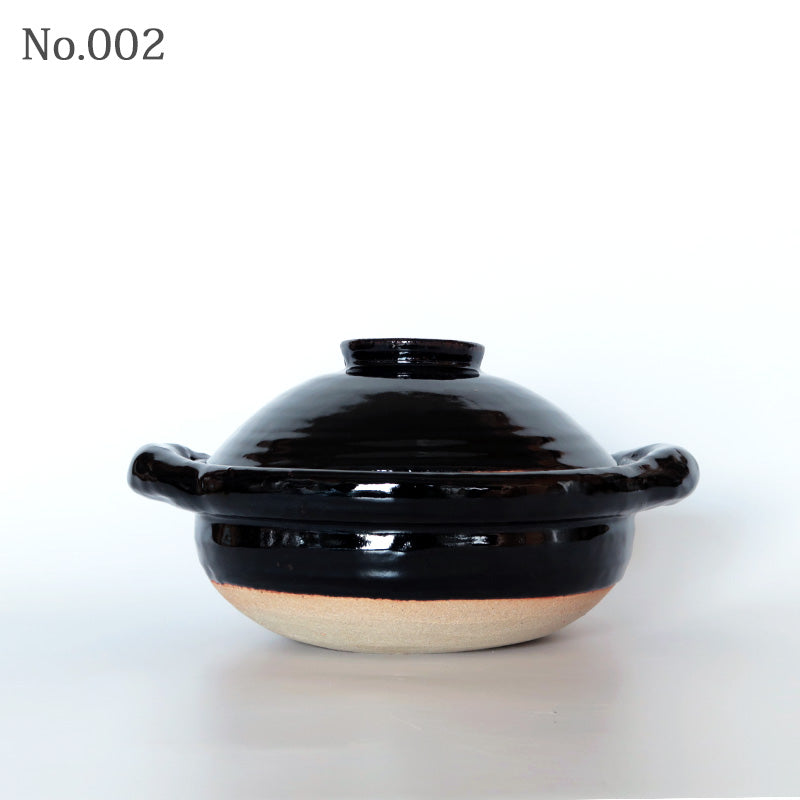 【個別販売】 東屋 布袋鍋 九寸 黒飴 No.002