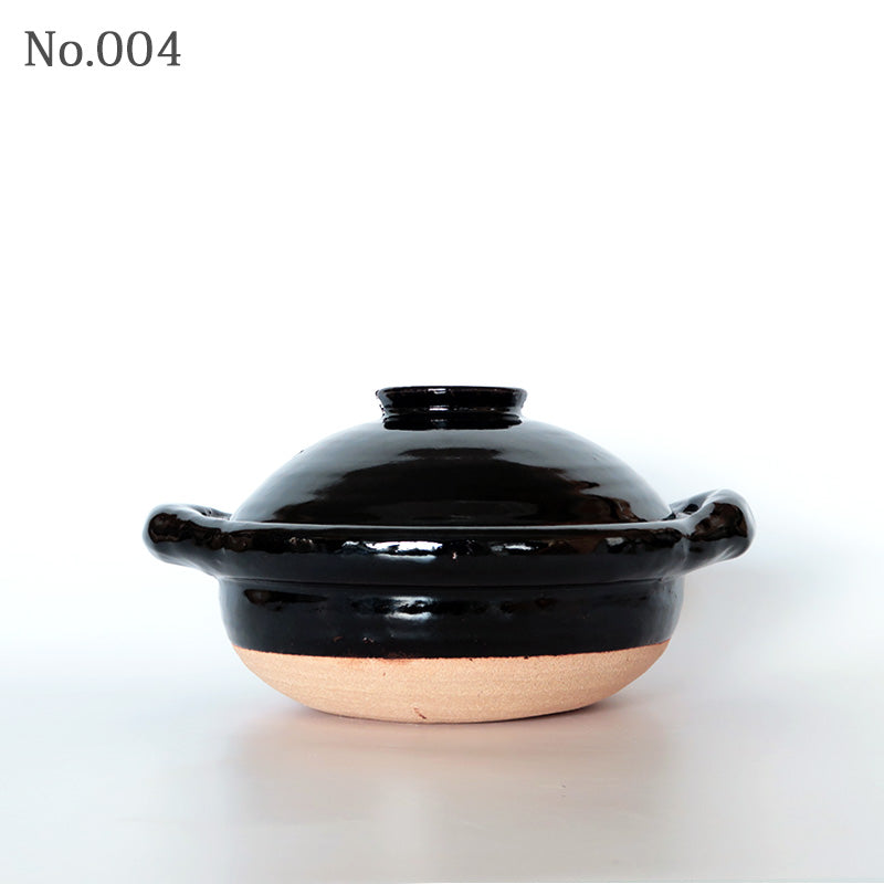 【個別販売】 東屋 布袋鍋 九寸 黒飴 No.004