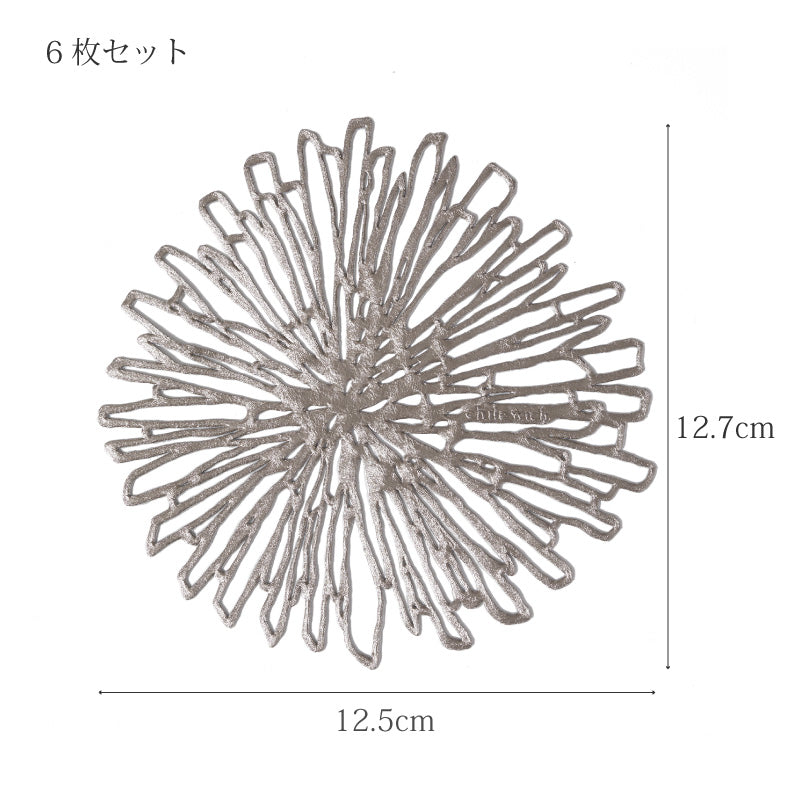チルウィッチ コースター ブルーム 6枚セット