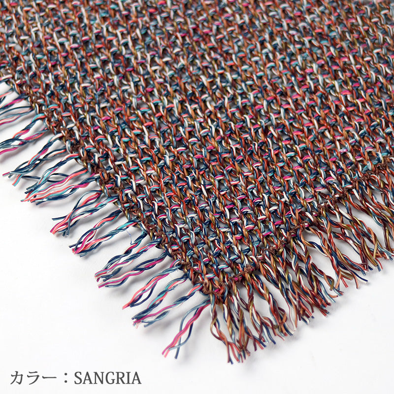 チルウィッチ フロアマット マーケットフリンジ 91×122cm