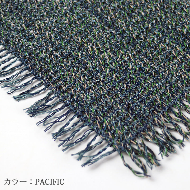 チルウィッチ フロアマット マーケットフリンジ 91×122cm