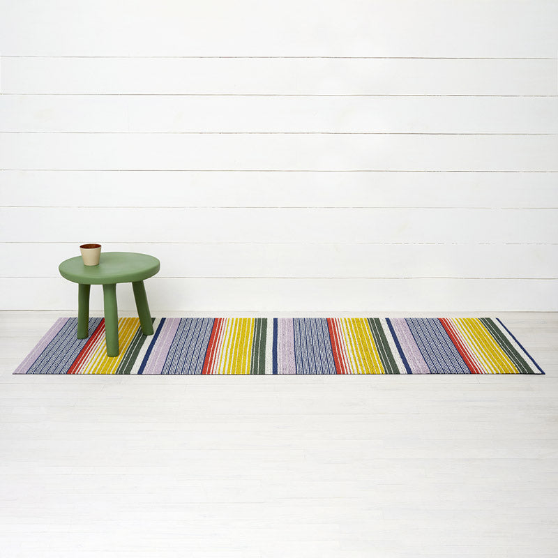 チルウィッチ キッチンマット Pop Stripe Shag RUNNER 61×183cm