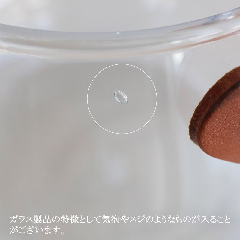 ホルムガード DESIGN WITH LIGHT ポット クリア H12cm