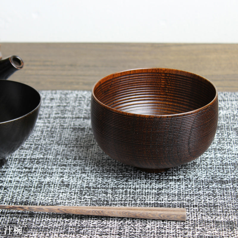 喜八工房 欅 糸筋 汁椀 通販 | FULLangle Online Shop 公式