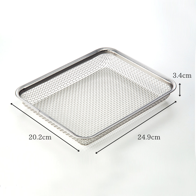 la base  (ラバーゼ) ステンレス 角ざる 21cm