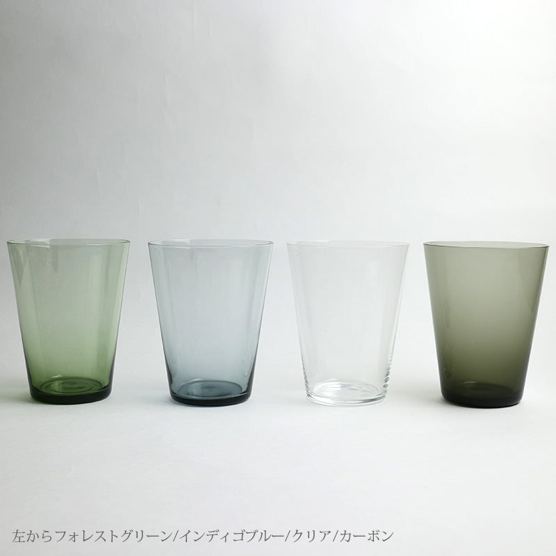 sghr 新品菅原スガハラ 変形ペアロックグラスタンブラークリアガラス 2客2個
